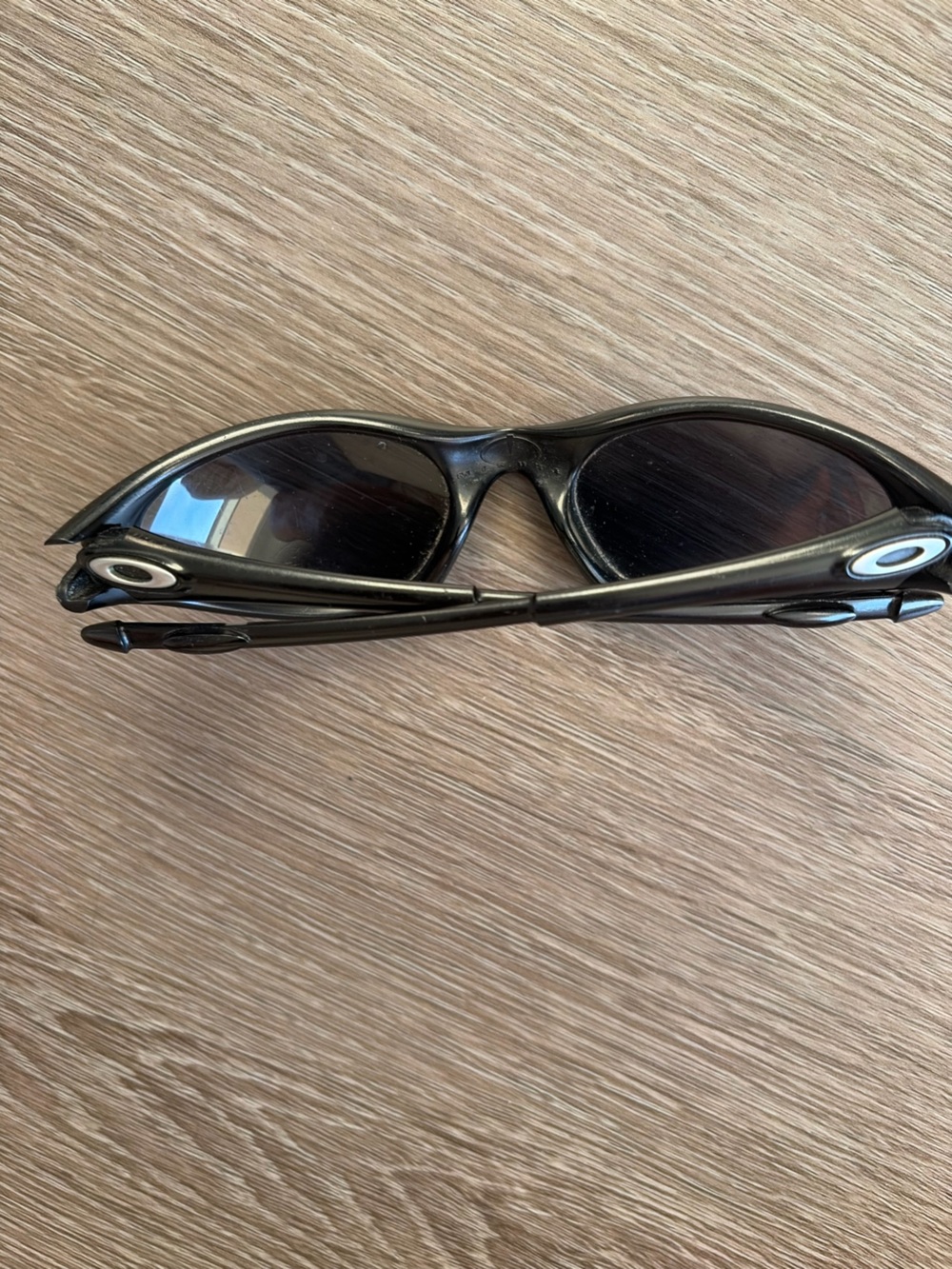 Oakley minute Black Sport Wrap Sunglasses